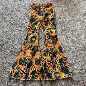 Free People Float On Corduroy Flare Jeans